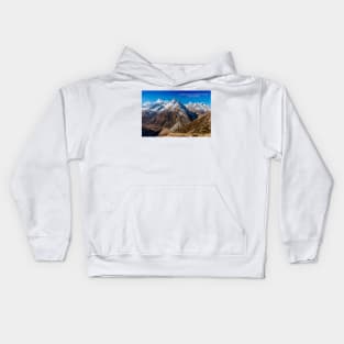 Samdo on the Manaslu Circuit trek, Nepal Kids Hoodie